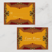 Earth Goddess Wedding & l Events Table PlaceCards Platzkarte (Vorne/Hinten)