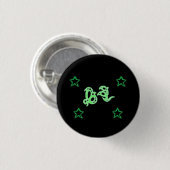 EARTH GODRUNE Stars Button (Vorne & Hinten)
