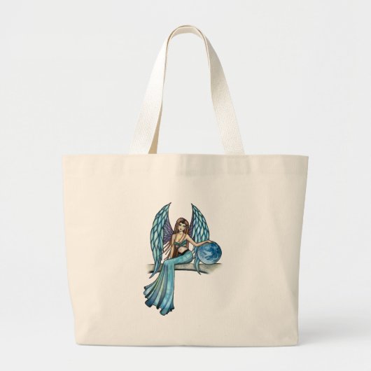 Earth Guardian Angel Fairy Jumbo Stoffbeutel (Vorne)