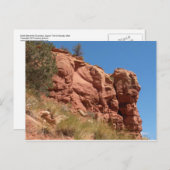 Earth Guardian, Kanab, Utah Postkarte (Vorne/Hinten)