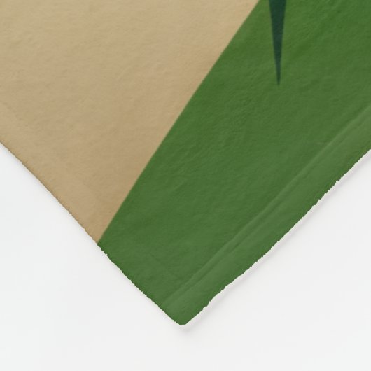 "Earth Healing Power" Fleecedecke (Ecke)