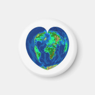 Earth Heart Magnet