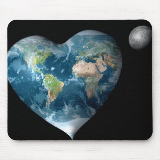 Earth Heart Mousepad (Vorne)