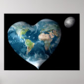 Earth Heart Poster (Vorne)