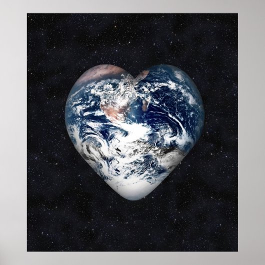 Earth Heart Poster (Vorne)