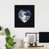 Earth Heart Poster (Heimbüro)