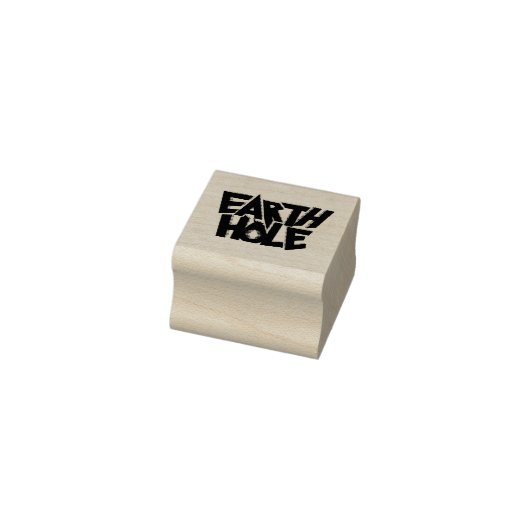 Earth Hole-Briefmarke Gummistempel (Stempel)
