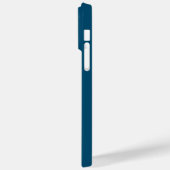 Earth Hole for iPhone case Blue (Rückseite / Links)