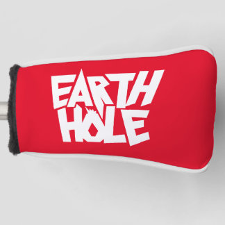 Earth Hole Golfkopfabdeckung Rot Golf Headcover