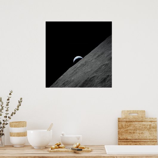 Earth Horizon Poster (Küche)