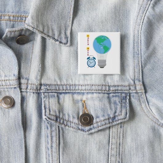 Earth Hour Button (Beispiel)