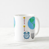 Earth Hour Kaffeetasse (VorderseiteRechts)
