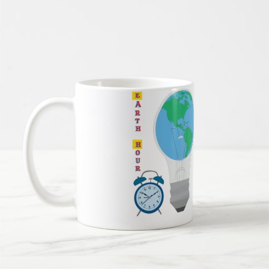 Earth Hour Kaffeetasse (Links)