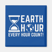 Earth Hour Magnet (Vorne)