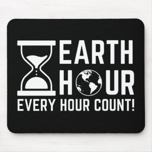 Earth Hour Mousepad (Vorne)