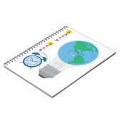 Earth Hour Notizblock (Linke Seite)