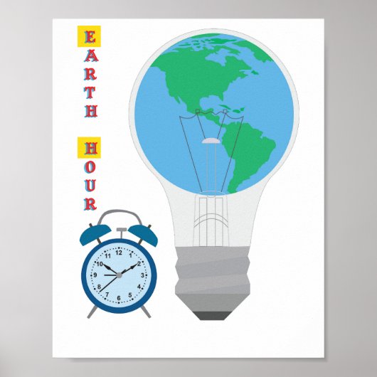 Earth Hour Poster (Vorne)