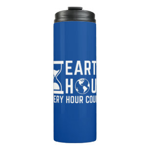 Earth Hour Thermosbecher