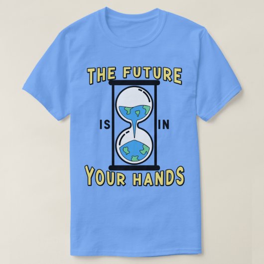 Earth Hour Time Environmentalist rettet den Planet T-Shirt (Design vorne)