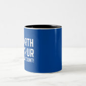 Earth Hour Zweifarbige Tasse (Mittel)