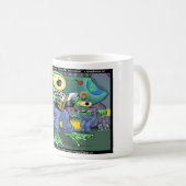 Earth Invasion 4 Dummies Funny Gifts T-Shirts & Ta Kaffeetasse (VorderseiteRechts)