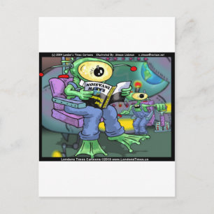 Earth Invasion 4 Dummies Funny Gifts T-Shirts & Ta Postkarte