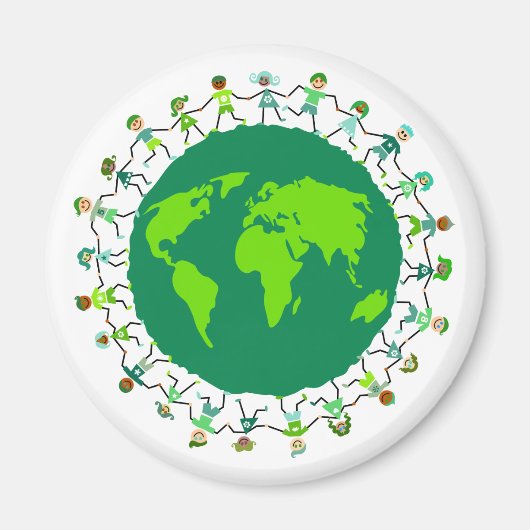 Earth Kids Magnet (Vorne)