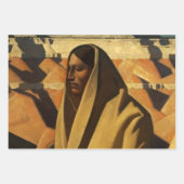"Earth Knower" Western Art von Maynard Dixon Geschenkpapier Set (Vorderseite 3)