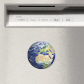Earth Kühlschrankmagnet #2 - Europa/Afrika (In Situ (Geschirrspüler))