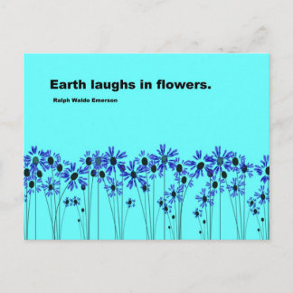 Earth Laughs Postkarte