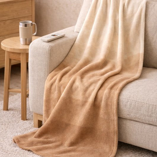 Earth Layered Calm Fleece Blanket