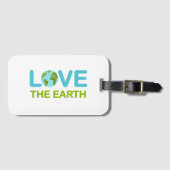 Earth-Liebe-Gepäckanhänger Gepäckanhänger (Vorderseite (Horizontal))