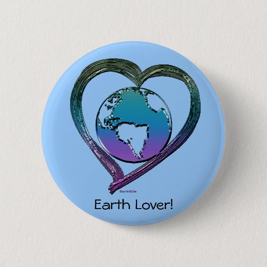 EARTH LOVER Series Button (Vorderseite)