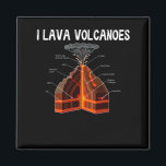 Earth Magma Lava Vulkan Geology Science Magnet<br><div class="desc">Dieses coole I Lava Vulkan Design mit einem Vulkan ist perfekt für jeden Geologen und Vulkanfreund. Vulkan mit Magma, Lava und dem Sprichwort I Lava Vulkane. Liebe diese feurige Geschenkidee! Perfektes Geschenk für einen geologischen Studenten. Ausbruch des Vulkans mit Lava, Magma und Ash Volcano Lover. Dieses Outfit ist perfekt für...</div>
