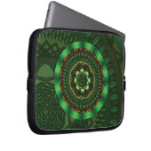 Earth Mandala Laptop Case (Vorne Rechts)