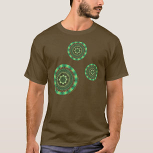 Earth Mandala Men Dark Shirt