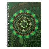 Earth Mandala Notebook Notizblock (Vorderseite)