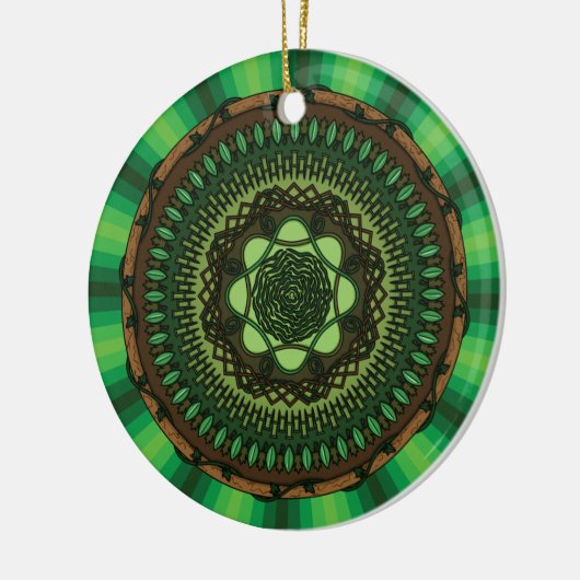 Earth Mandala Ornament (Links)