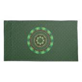 Earth Mandala Pillow Case Kissenbezug (Rückseite)