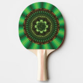 Earth Mandala Ping Pong Paddle Tischtennis Schläger (Rückseite)
