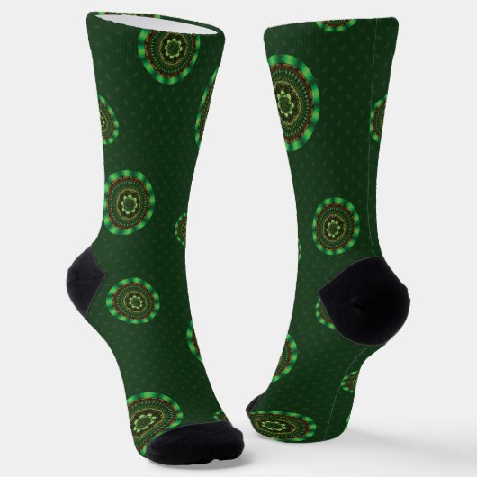 Earth Mandala Socken (Gewinkelt)