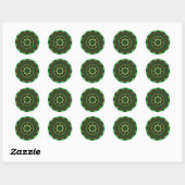 Earth Mandala Sticker (Blatt)