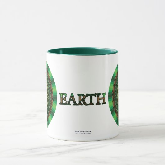 Earth Mandala Tasse (Zentrum)