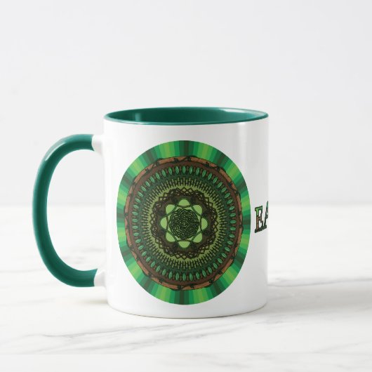 Earth Mandala Tasse (Links)
