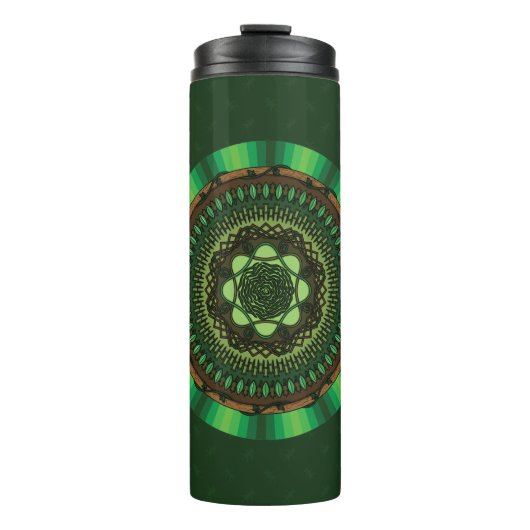 Earth Mandala Thermal Tumbler Thermosbecher (Vorderseite)