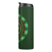 Earth Mandala Thermal Tumbler Thermosbecher (Nach rechts gedreht)