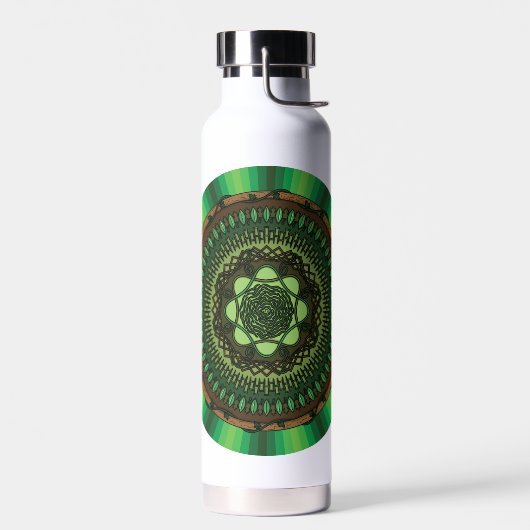 Earth Mandala Trinkflasche (Links)