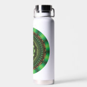 Earth Mandala Trinkflasche (Rückseite)