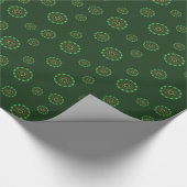 Earth Mandala Wrapping Paper Geschenkpapier (Ecke)