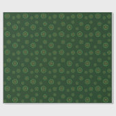 Earth Mandala Wrapping Paper Geschenkpapier (Flach)